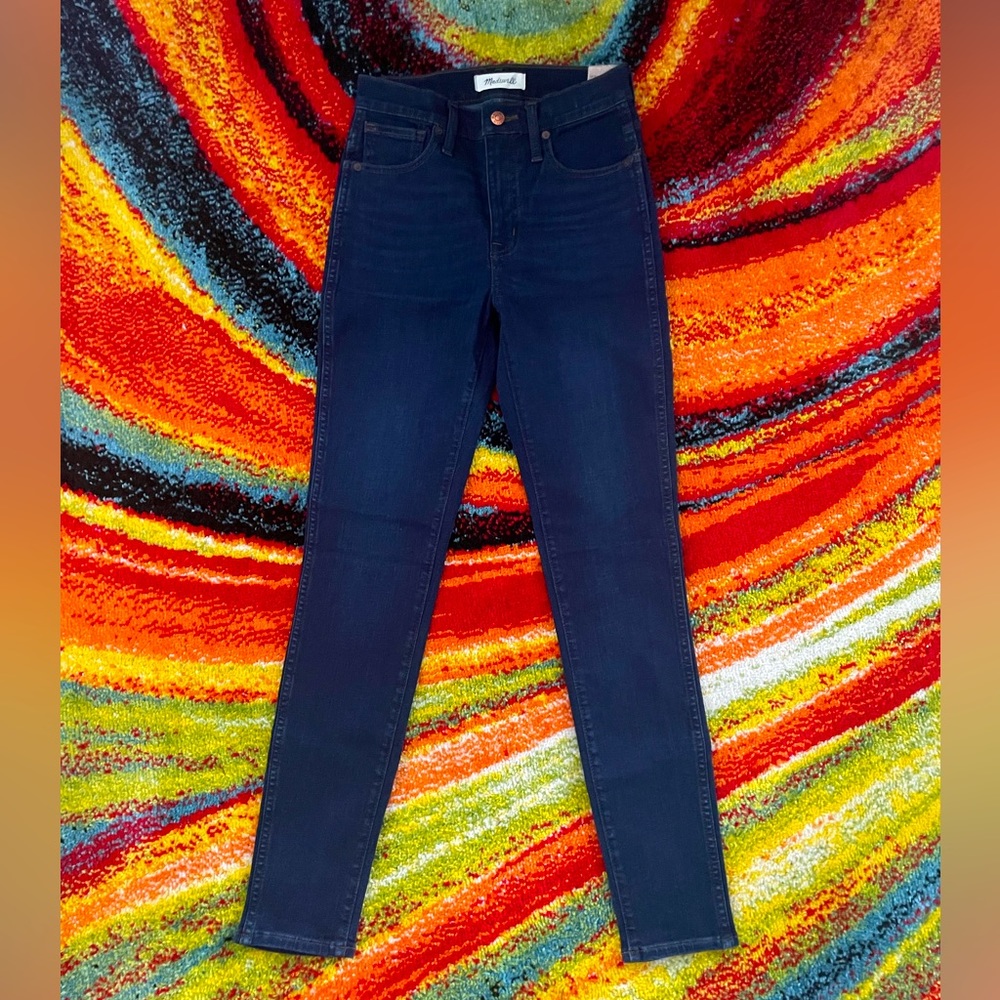 !New With Tags! Madewell Women’s Dark Wash Skinny Jeans